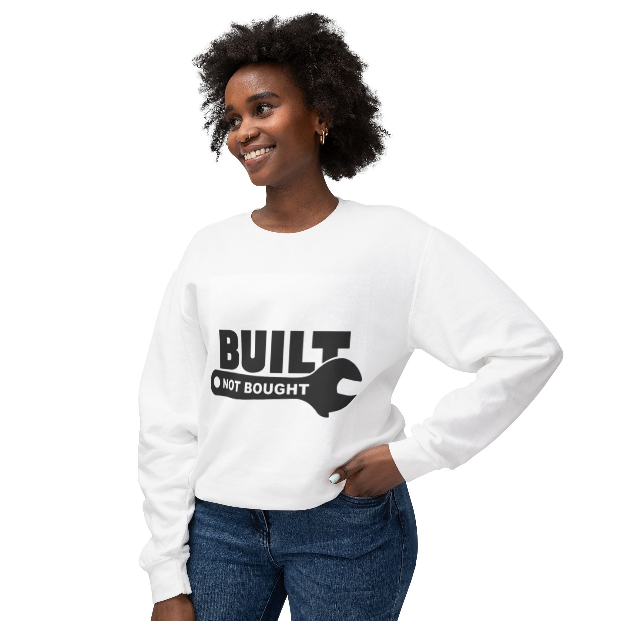 Built Not Bought Sweatshirt — 'Built Not Bought' Mechanics Crewneck