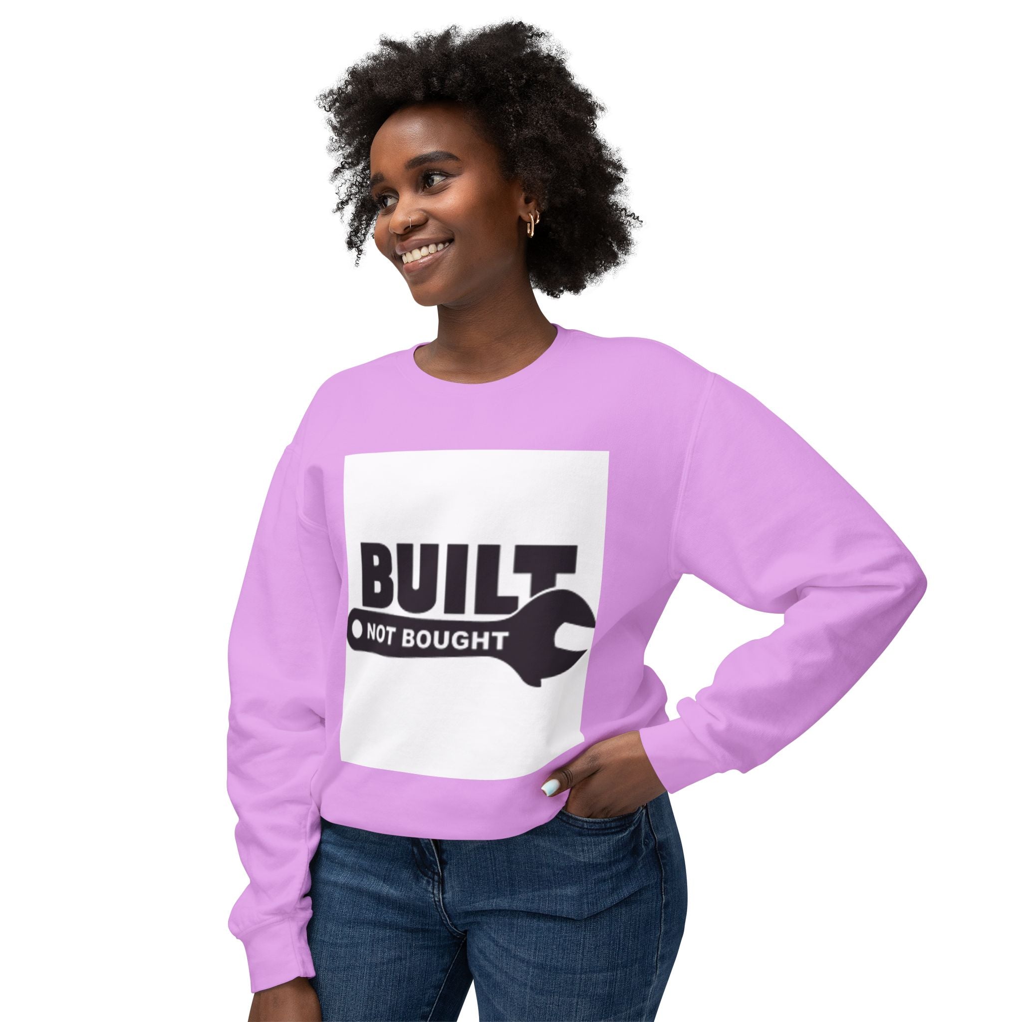 Built Not Bought Sweatshirt — 'Built Not Bought' Mechanics Crewneck